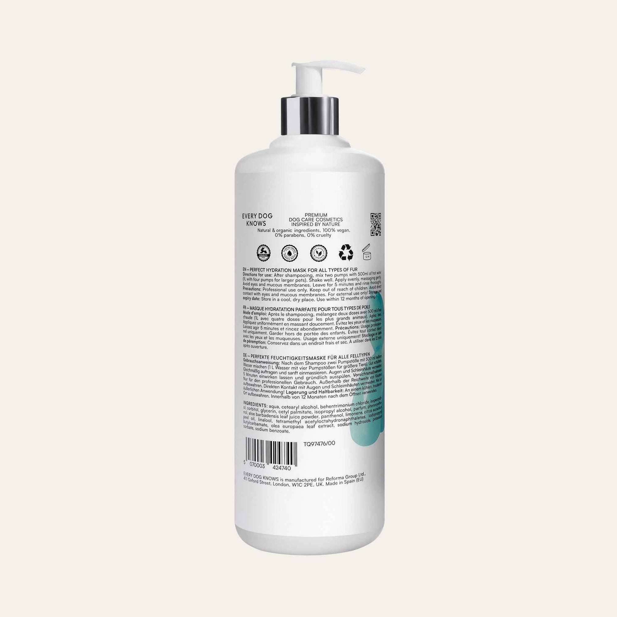 Perfect Hydration Mask for All Types of Fur